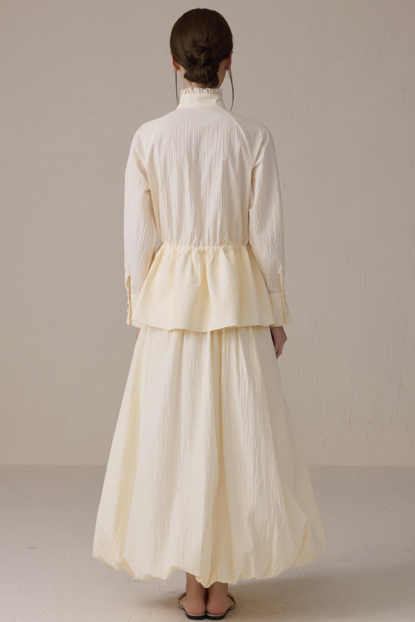 Romantic Cloud A-Line Skirt