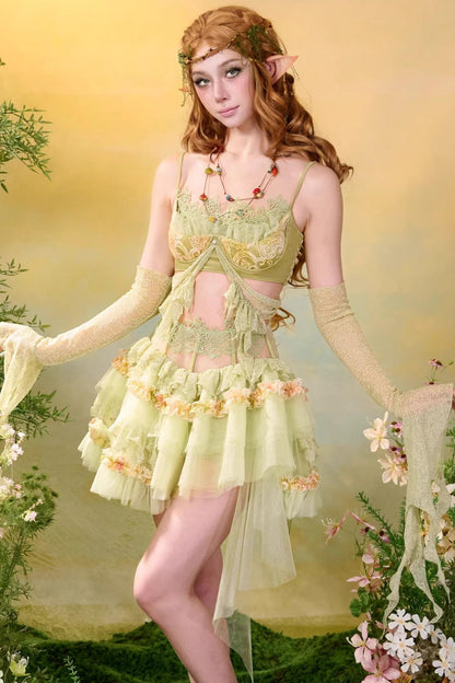 Lace Fairy Camisole Top Set-Up