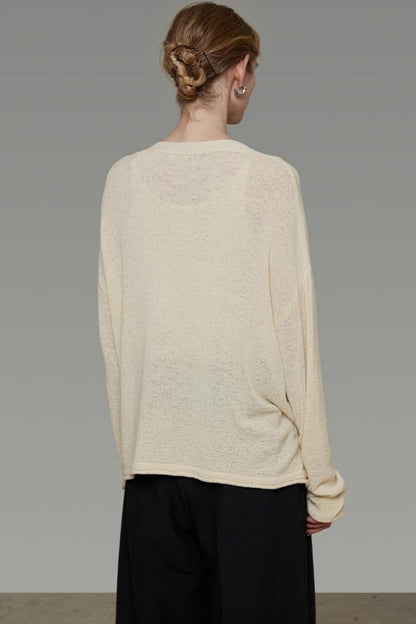 Knitted Suspender Two-Piece Top Set