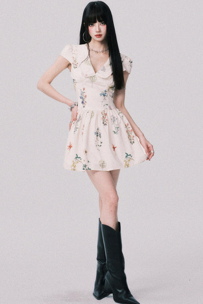 Floral French Doll Dress