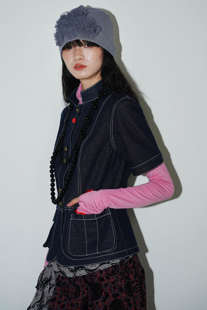 Vintage Denim Slim Jacket