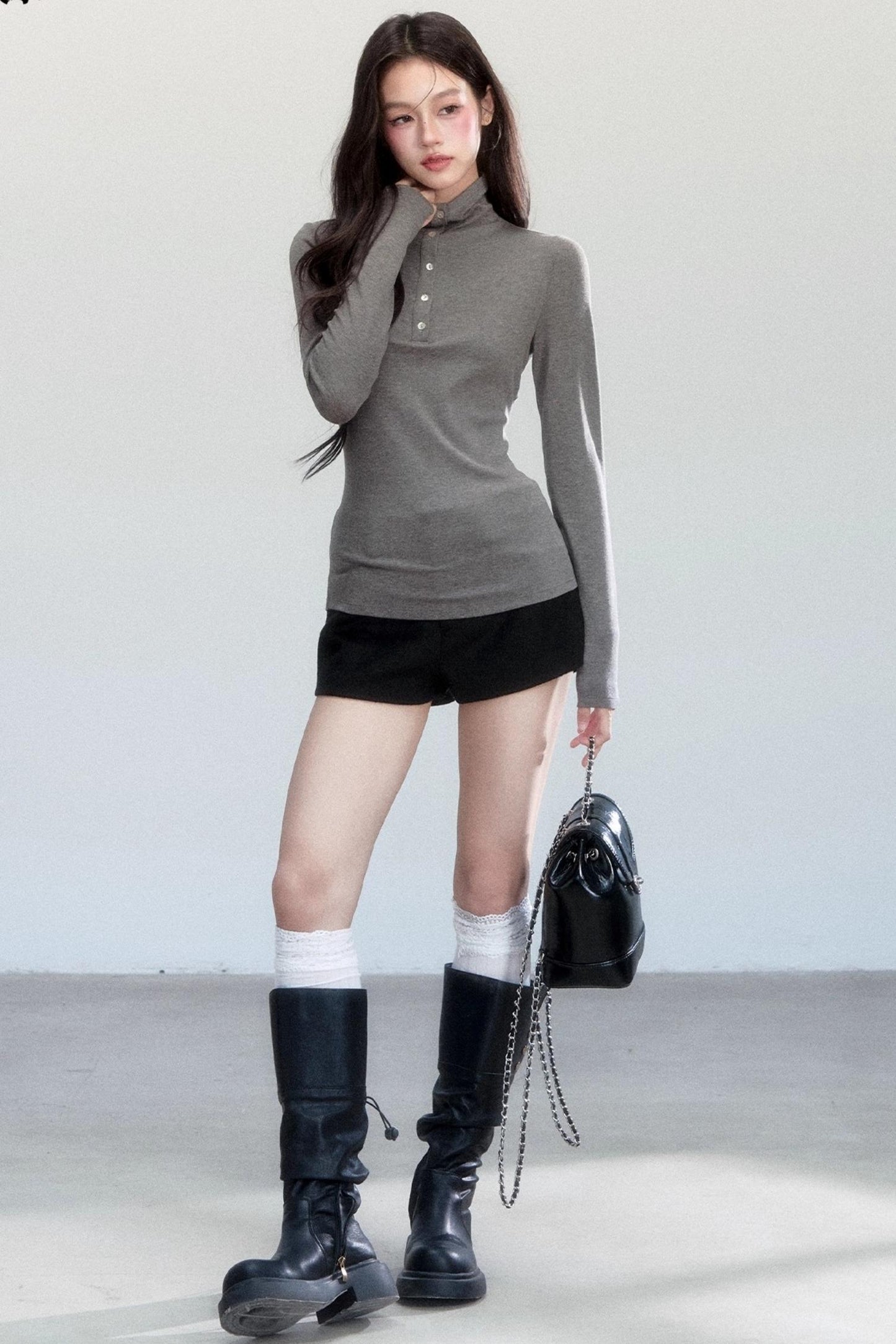 Versatile Tweed  A-Line Shorts