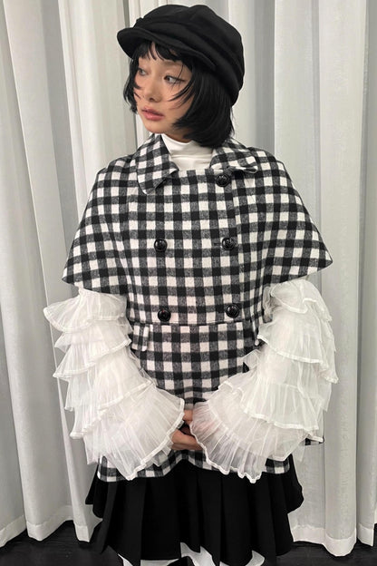 Multi-Layer Lace Mesh Sleeves