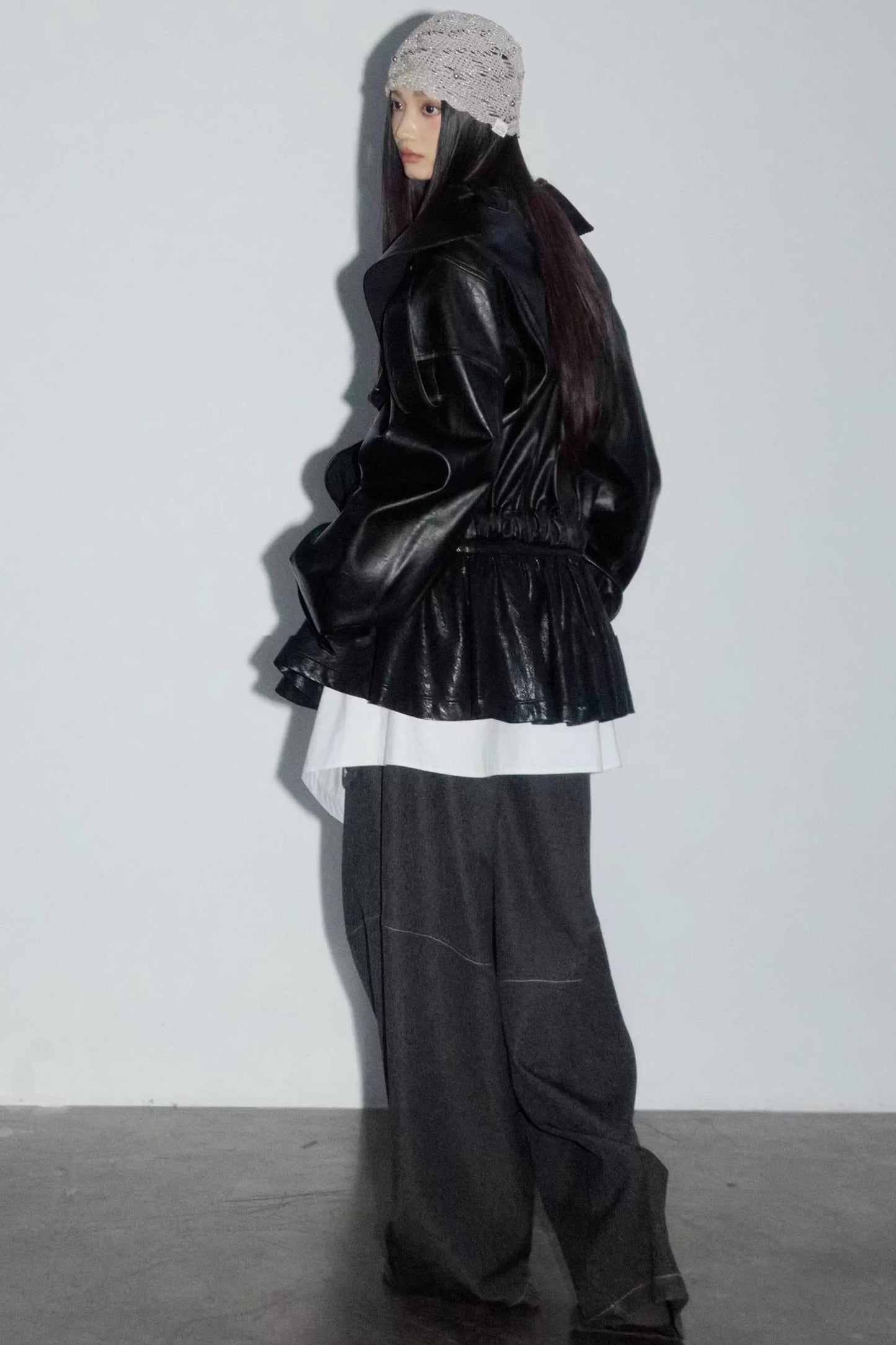 Dark Romantic Leather Jacket