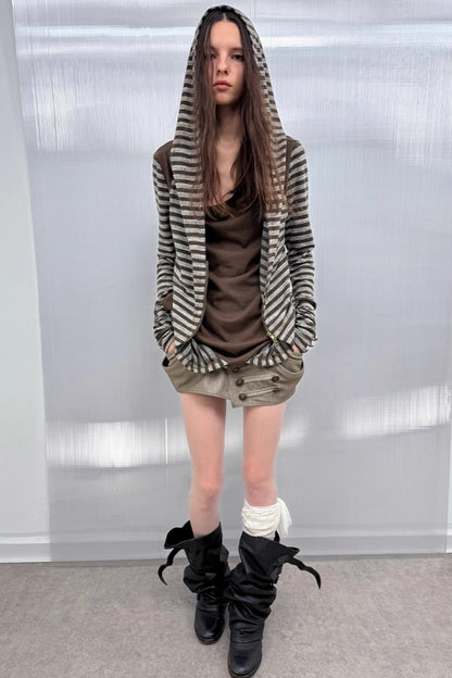 Autumn Original Puffy Cut Short Skirt