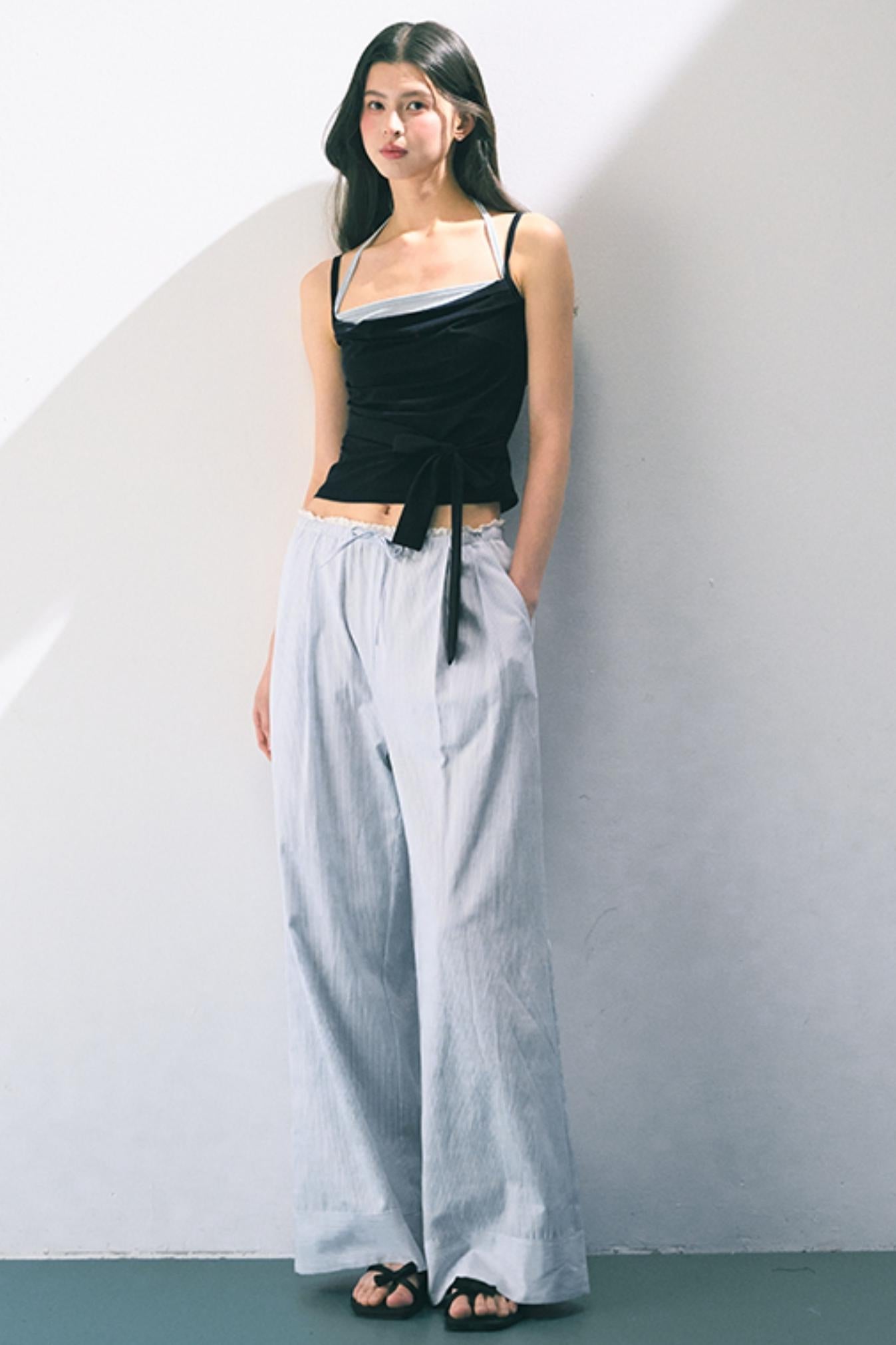 Summer Black Tank Top