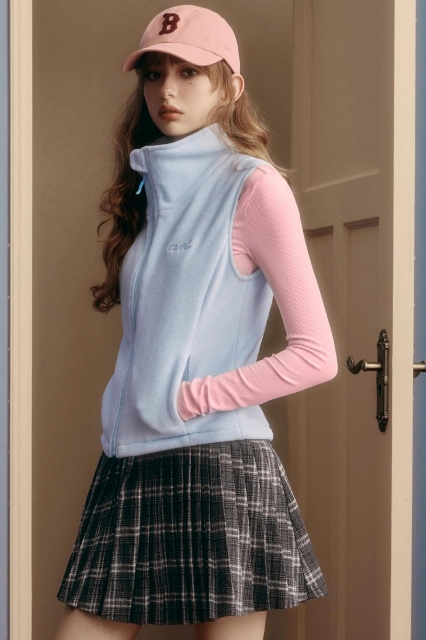 Winter Slim Zipper Vest