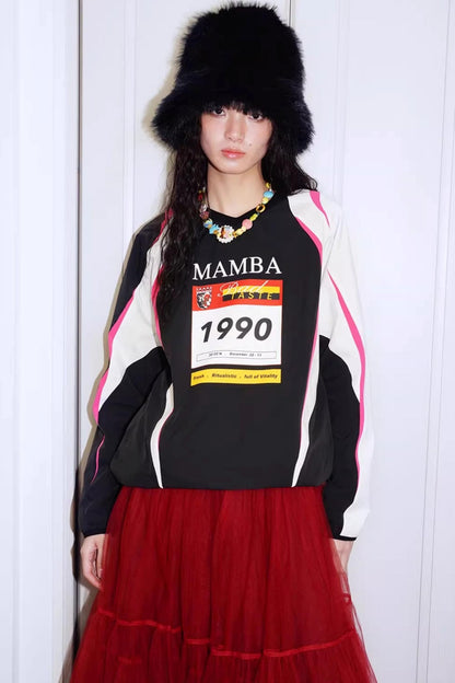 Autumn Retro Long-Sleeved Sweatshirt