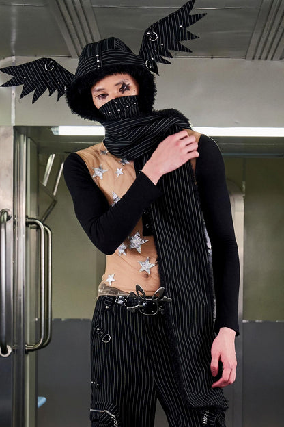 Angel Wings Cover-up Hat Scarf