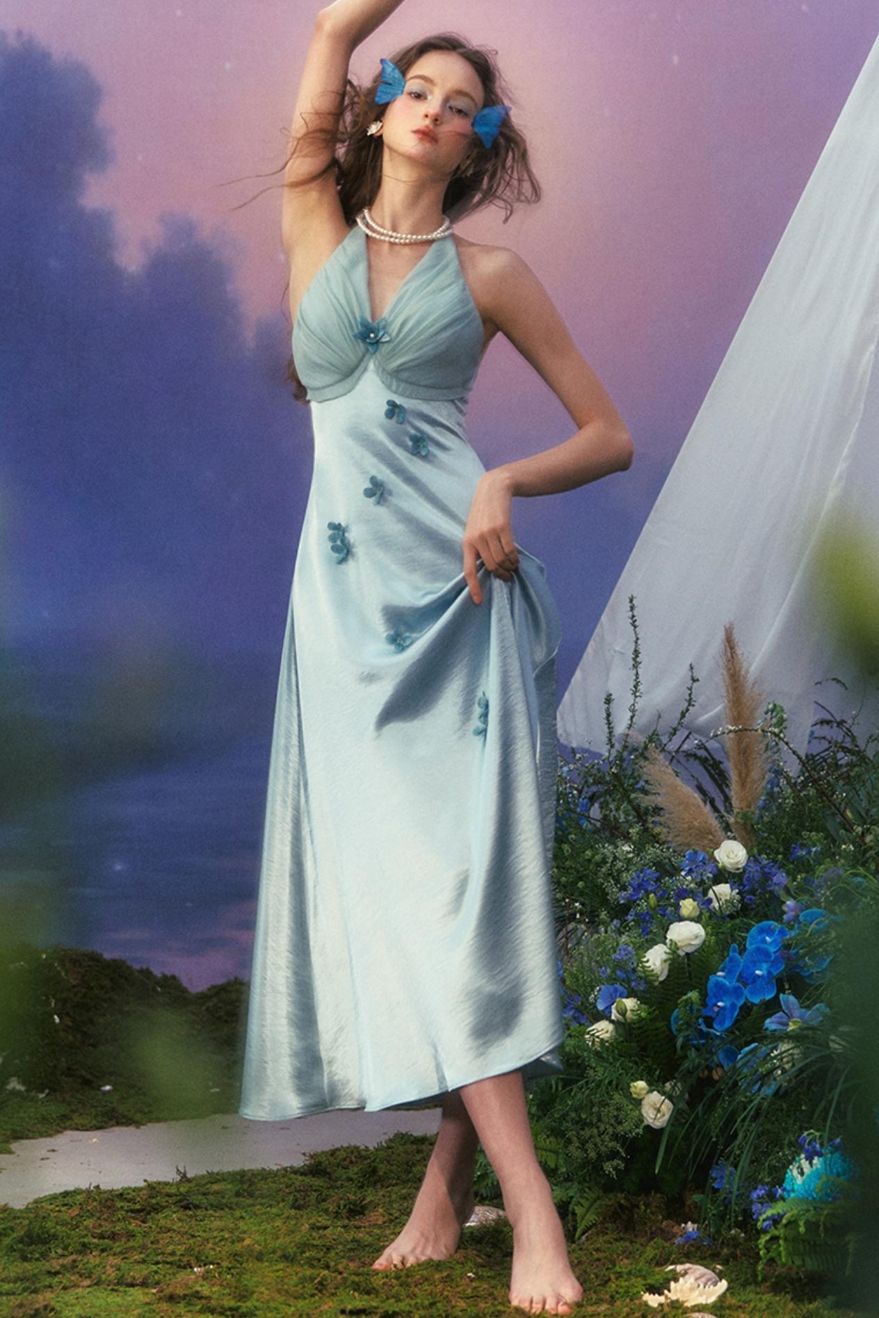 Blue Blossom Fairy Dress