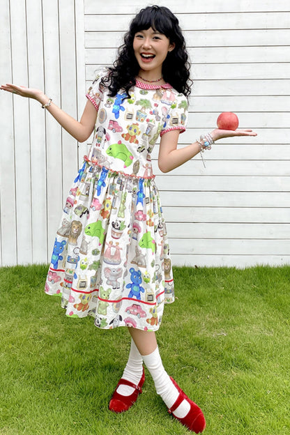 Unique Vintage Summer Dress