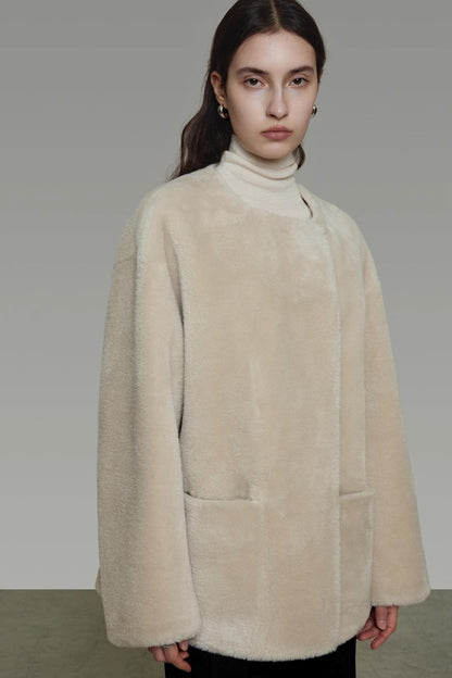 Winter Plush Fur Jacket