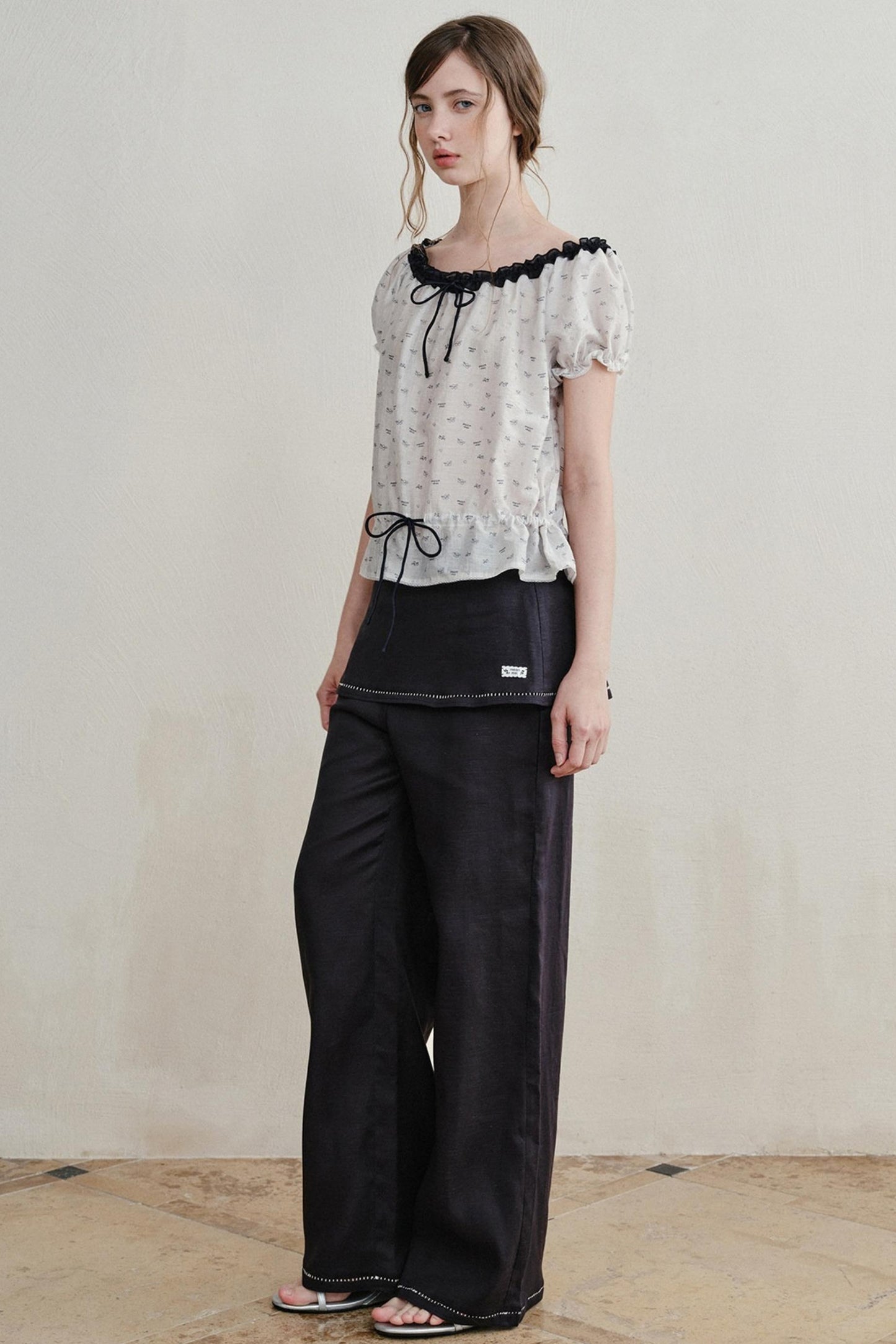 Sweet Lace Ramie Top