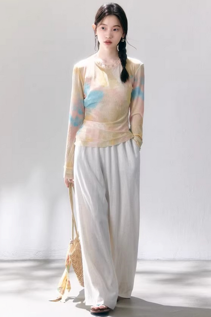 Gradient Mesh Blouse