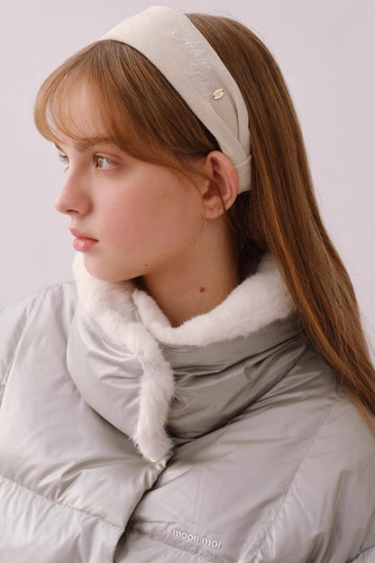 Embroidered Winter Headband