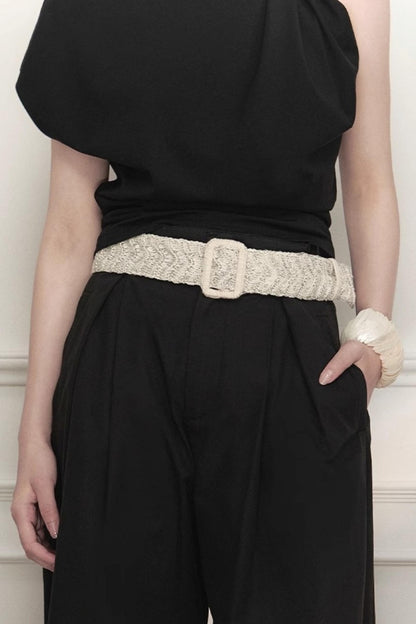 Pleat Waist Chain