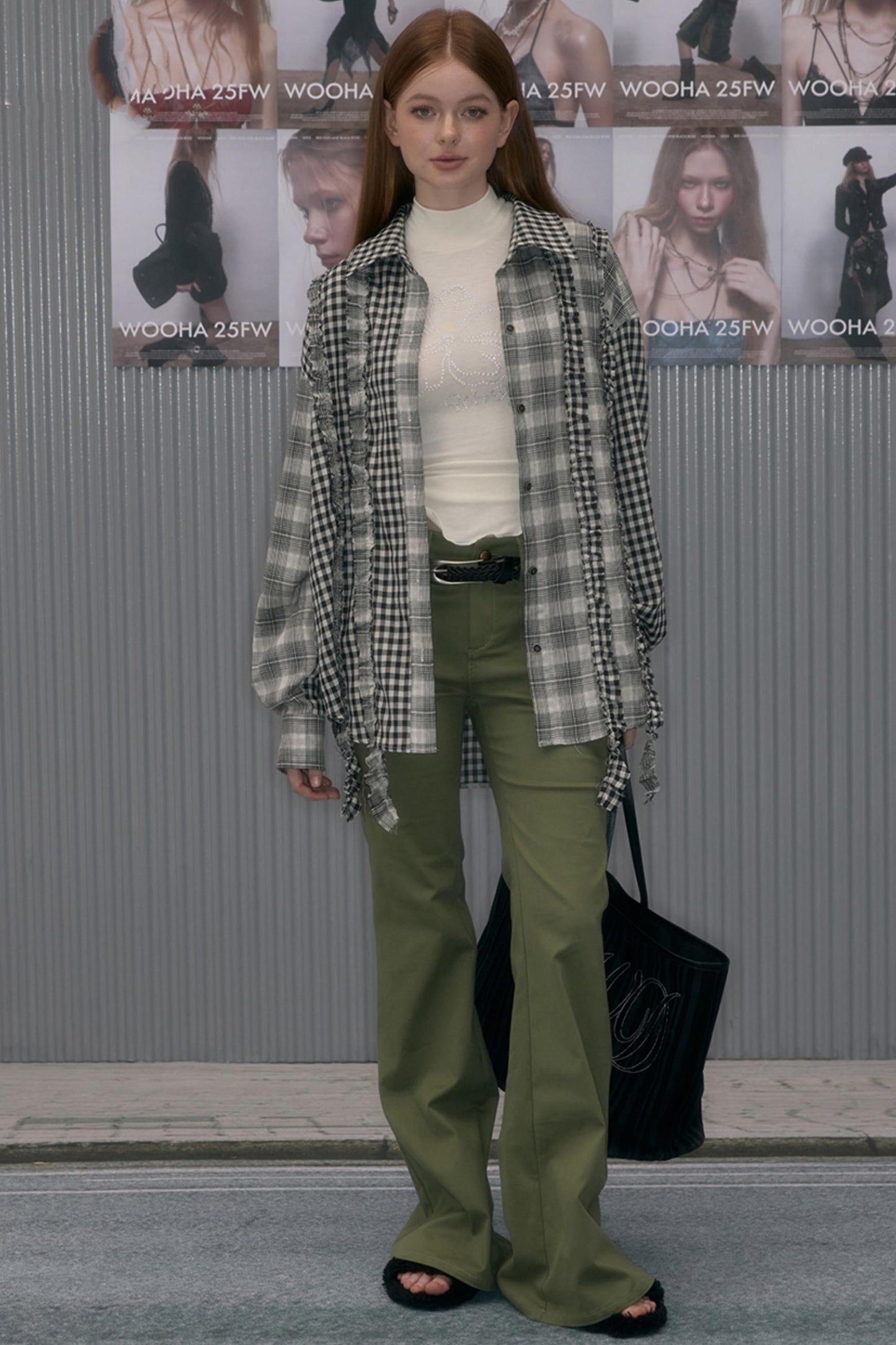 Sweet Green Cargo Boots Pants