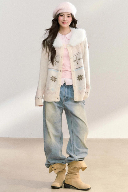 Detachable Knitted Sweater Jacket