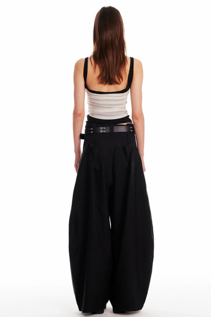 Chic Pleated Sleeveless Top