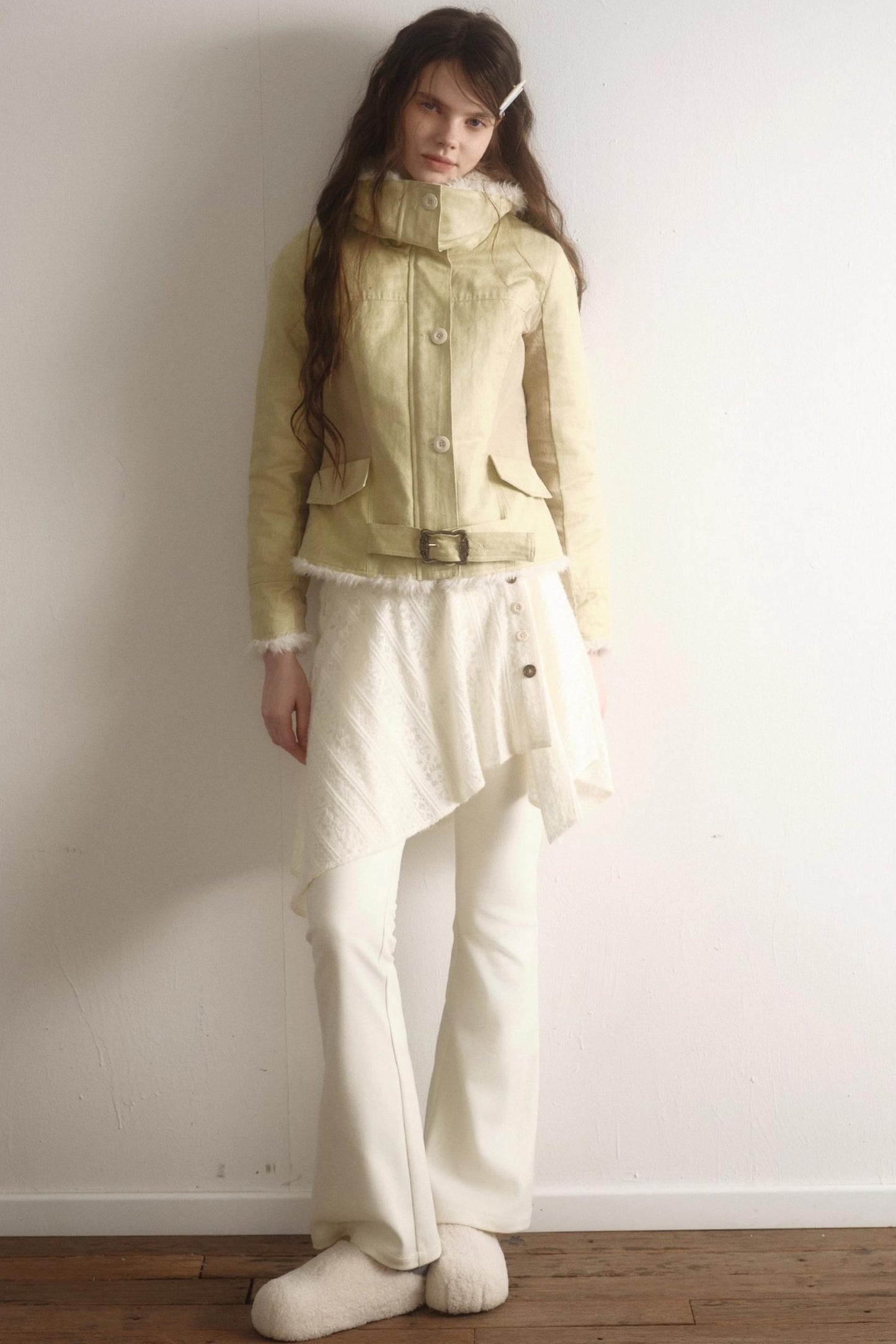 Vintage Green Cotton Jacket