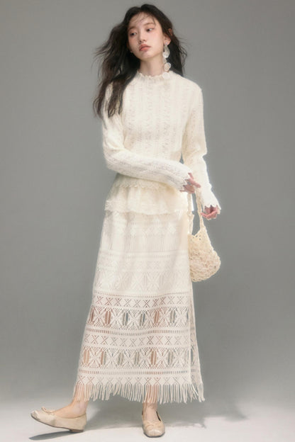 Original Monologue Fringe Skirt