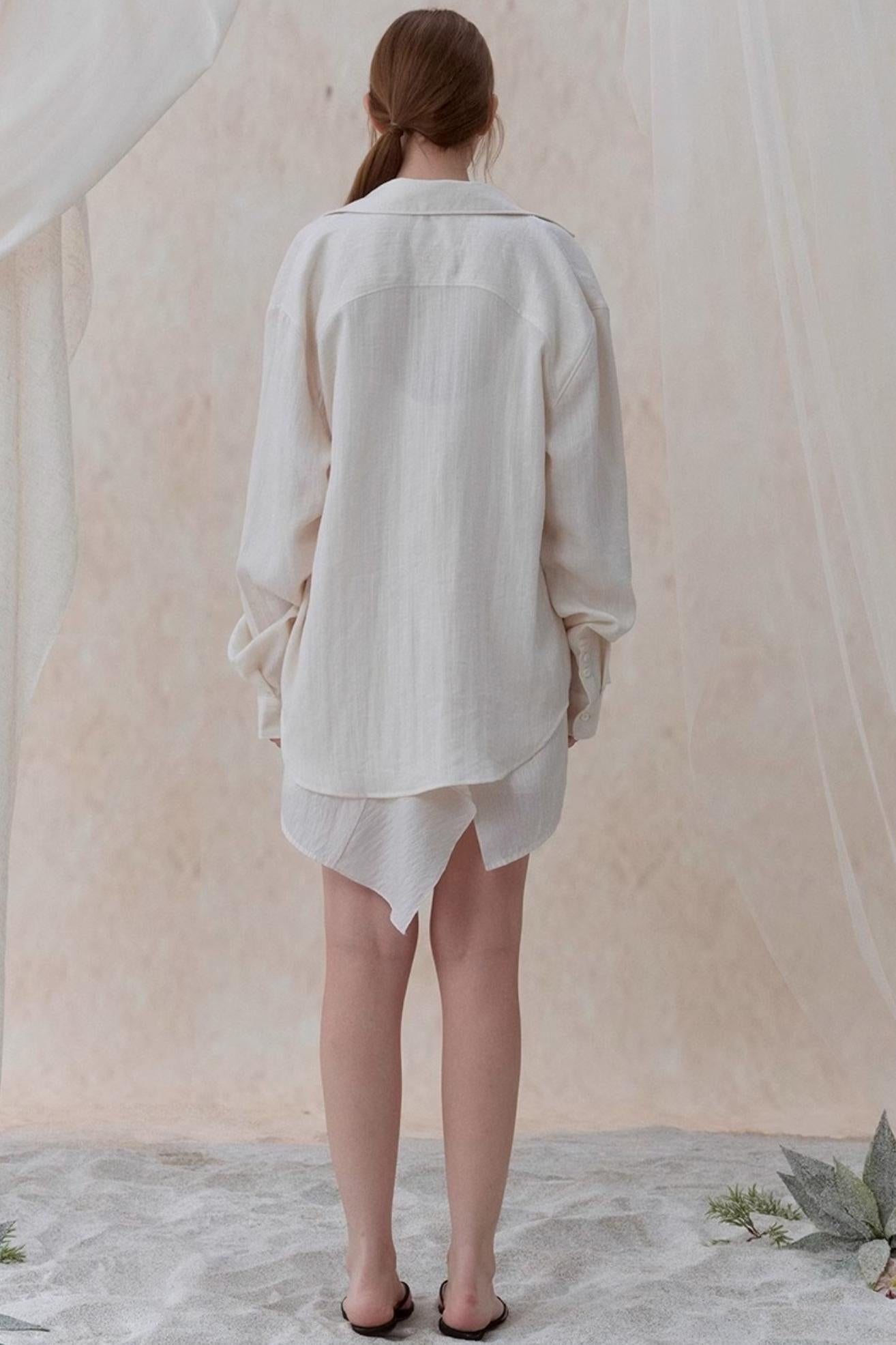 Evening Linen Blend Shirt