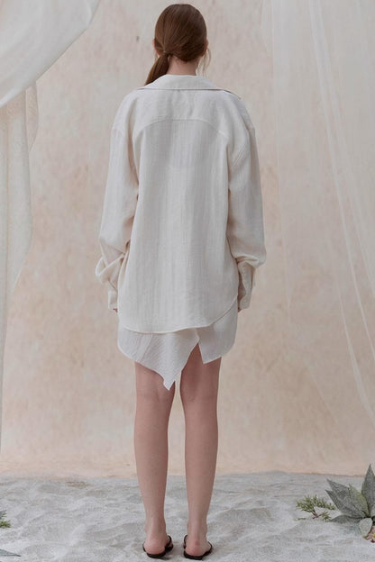 Evening Linen Blend Shirt