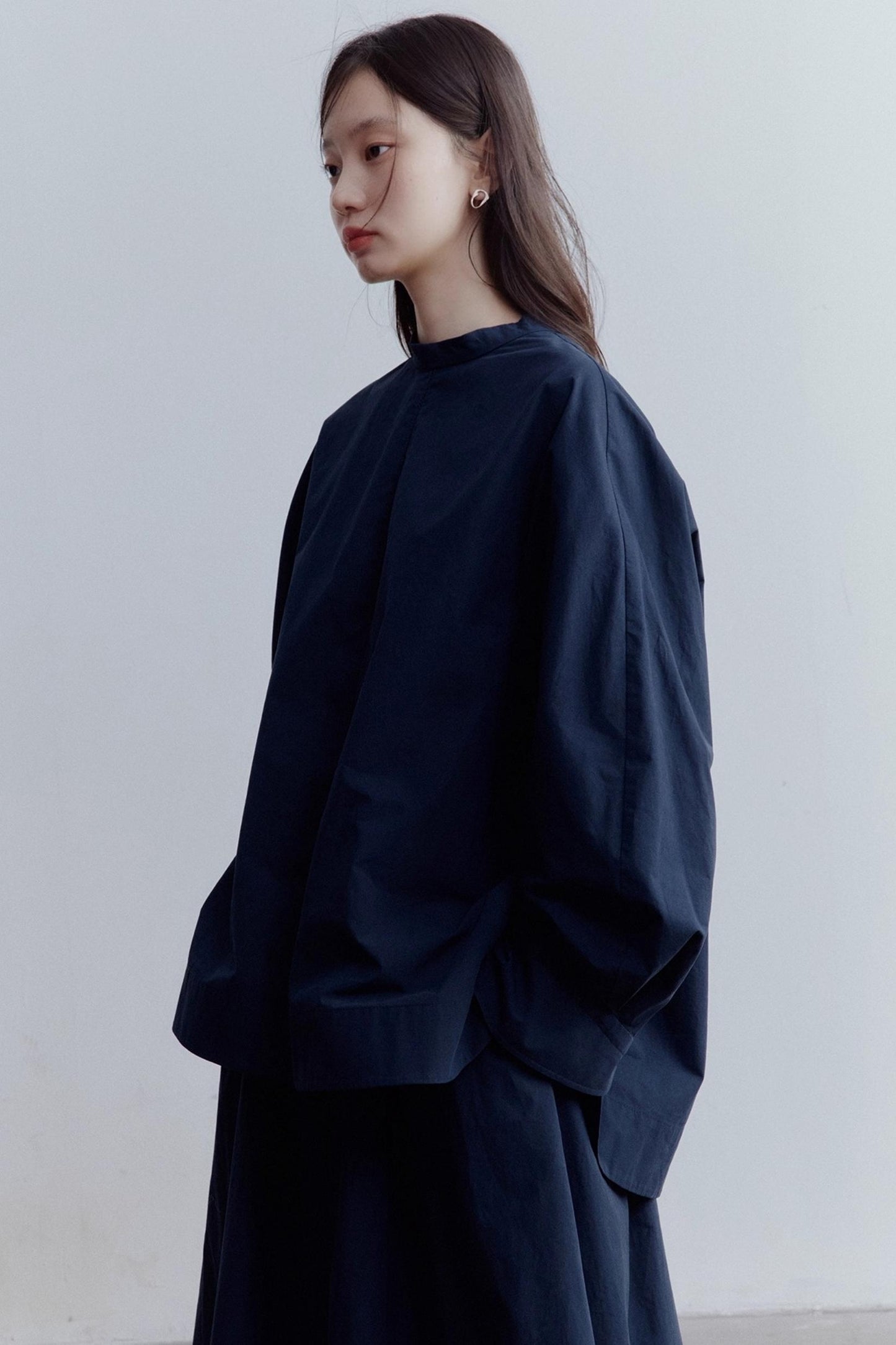 Silhouette Sense Cotton Shirt