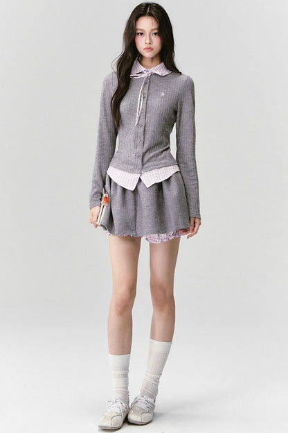 Korean High School Style Two Piece Set-Up