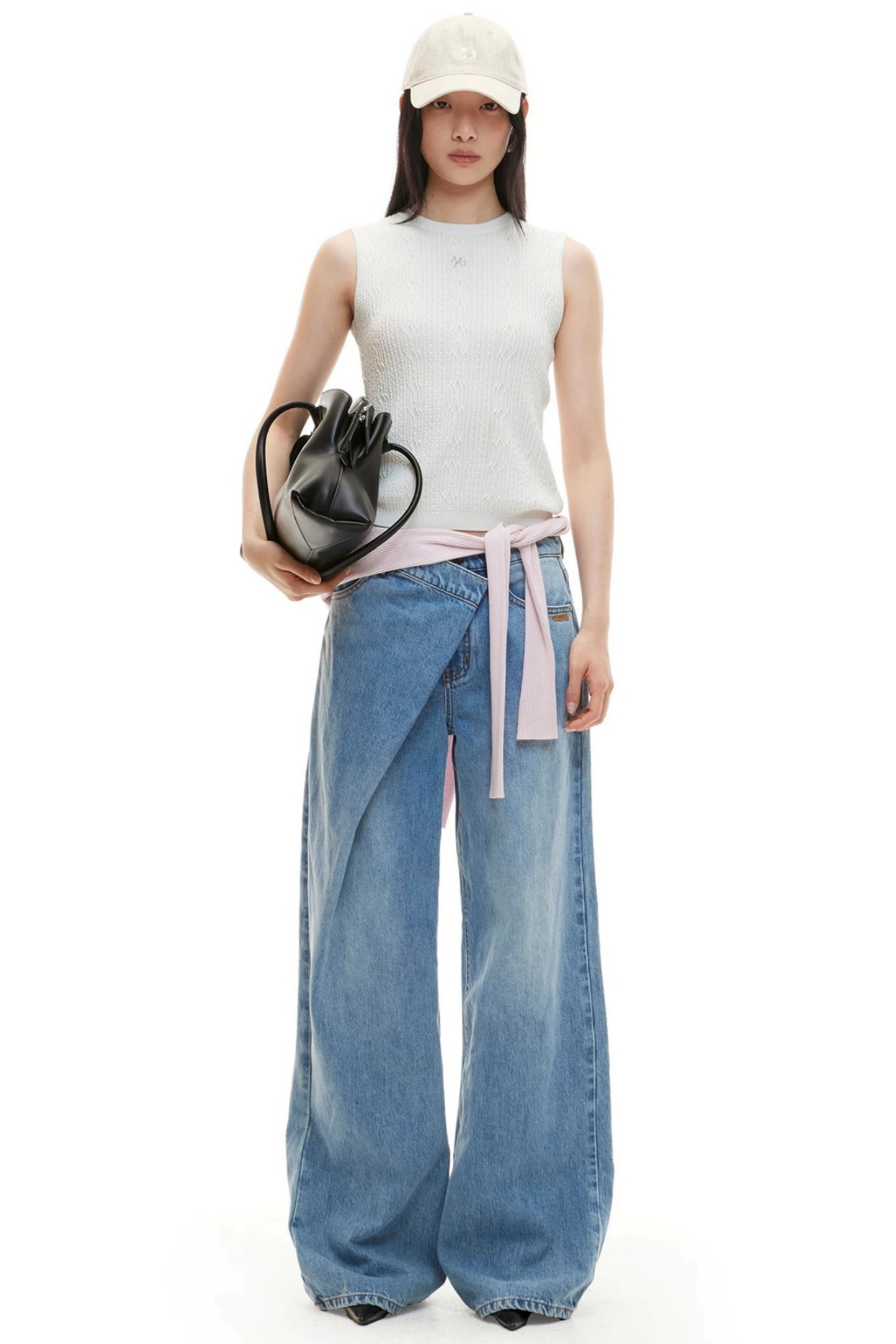 Lyocell Wool Knit Vest