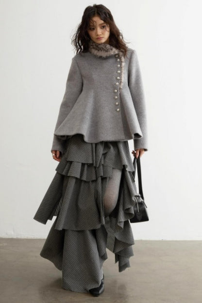 Retro Leopard Wool Top