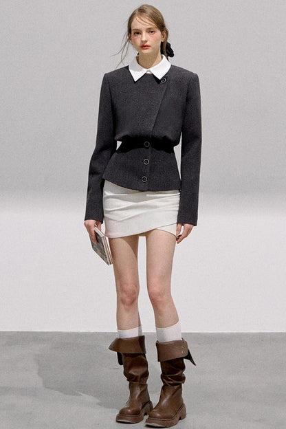 Urban Lapel Wool Jacket Set-Up