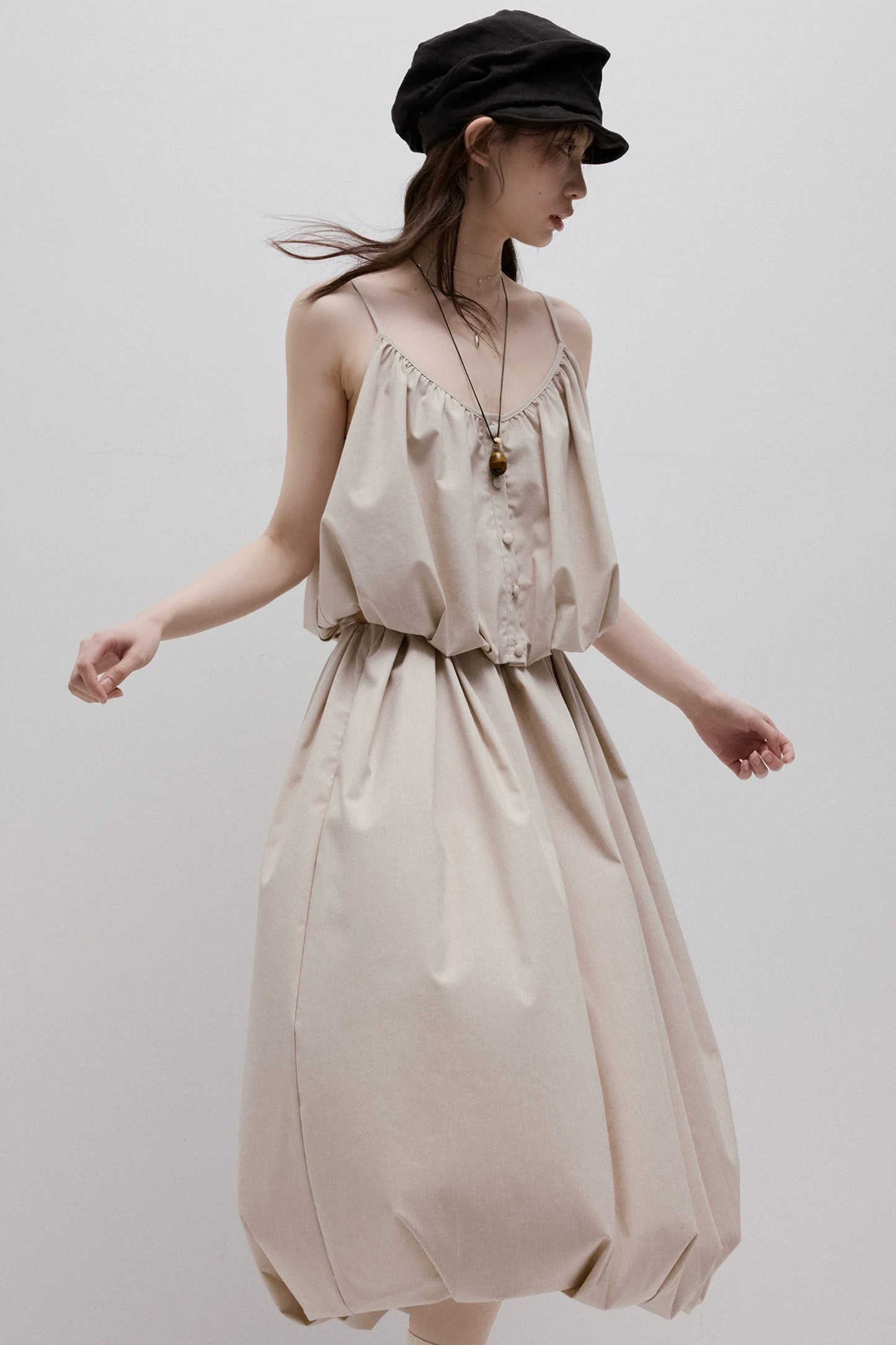 Linen Puff Volume Top