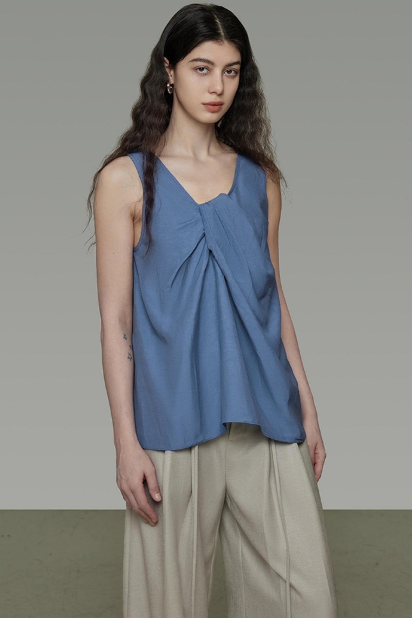 Irregular Sleeveless Vest