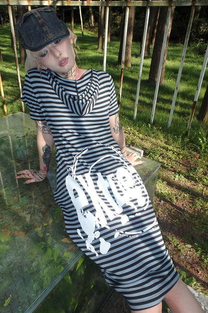 Stripe Multi-Wear T-Shirt Dress