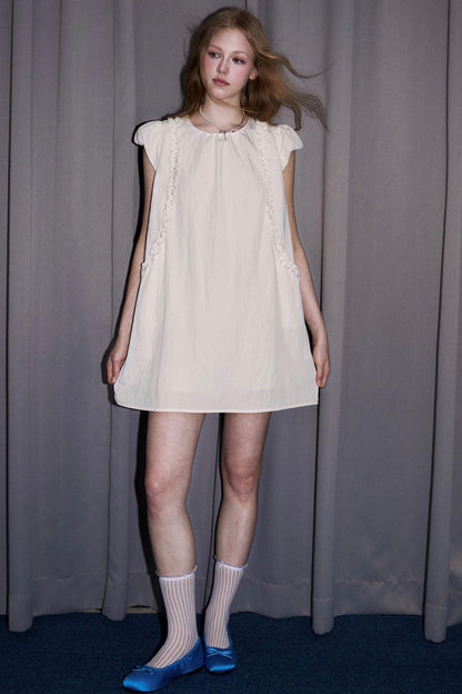 Cloud Blossom Sleeve Dress