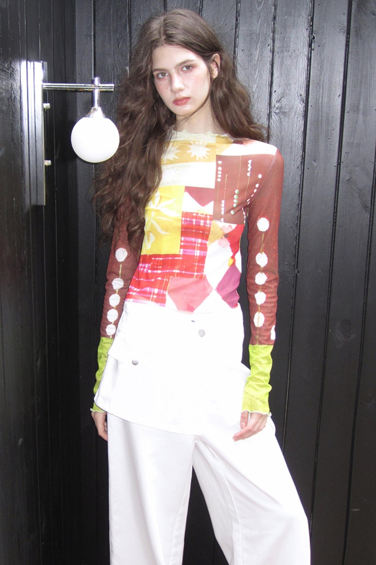 Midsummer Vintage Stretch Mesh Vest