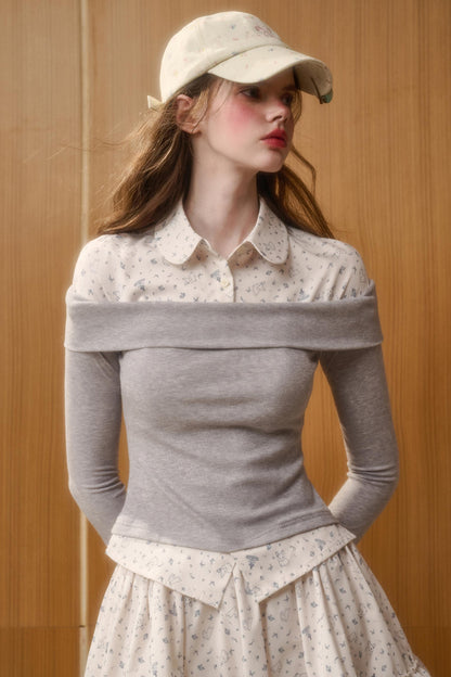 Milky Way Print Skirt Set-Up