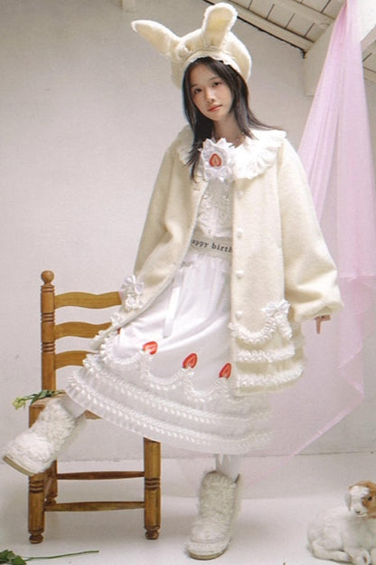 Happy Birthday Woolen Coat