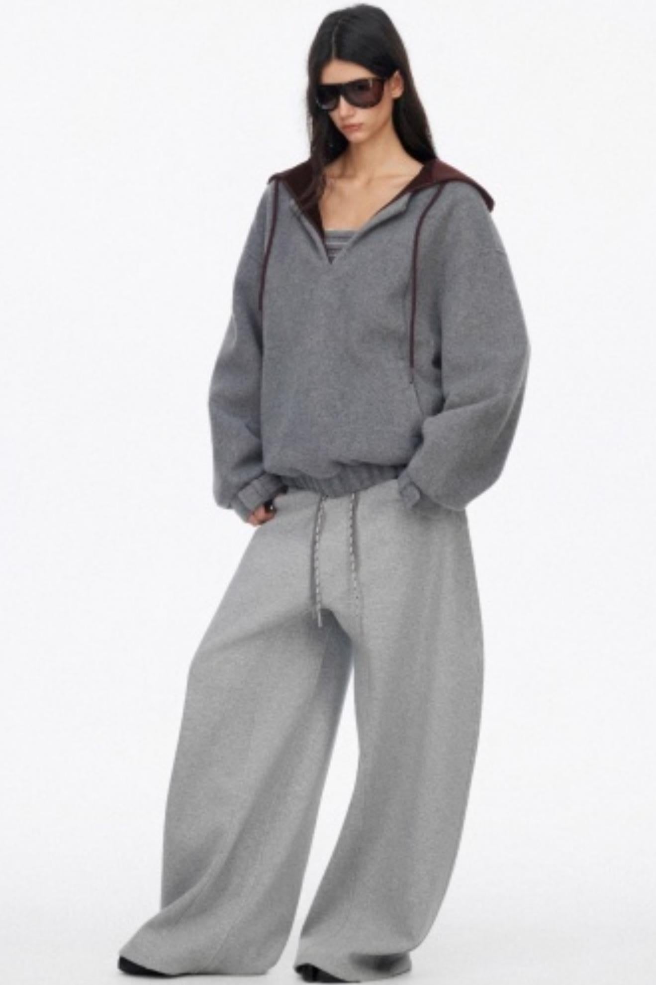 Silhouette Knit V-Neck Sweater