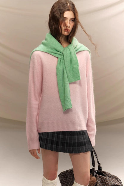 Cashmere Crew Neck Sweater