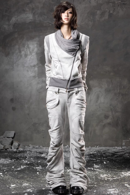 Stacked Collar Jacket