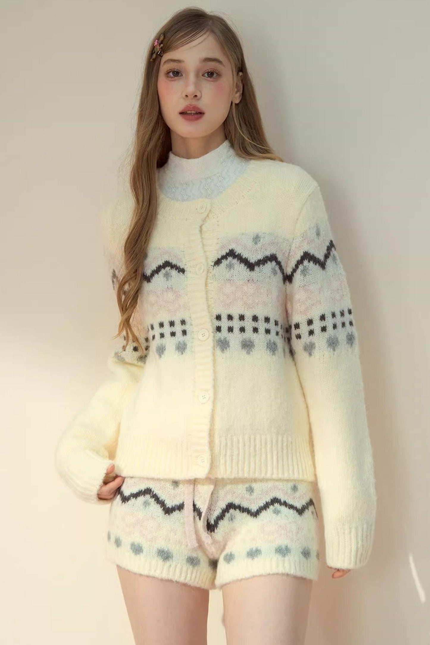 Sunset Knitted Jacket Set-Up