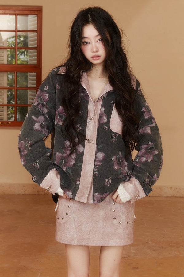 Patchwork Denim Jacket