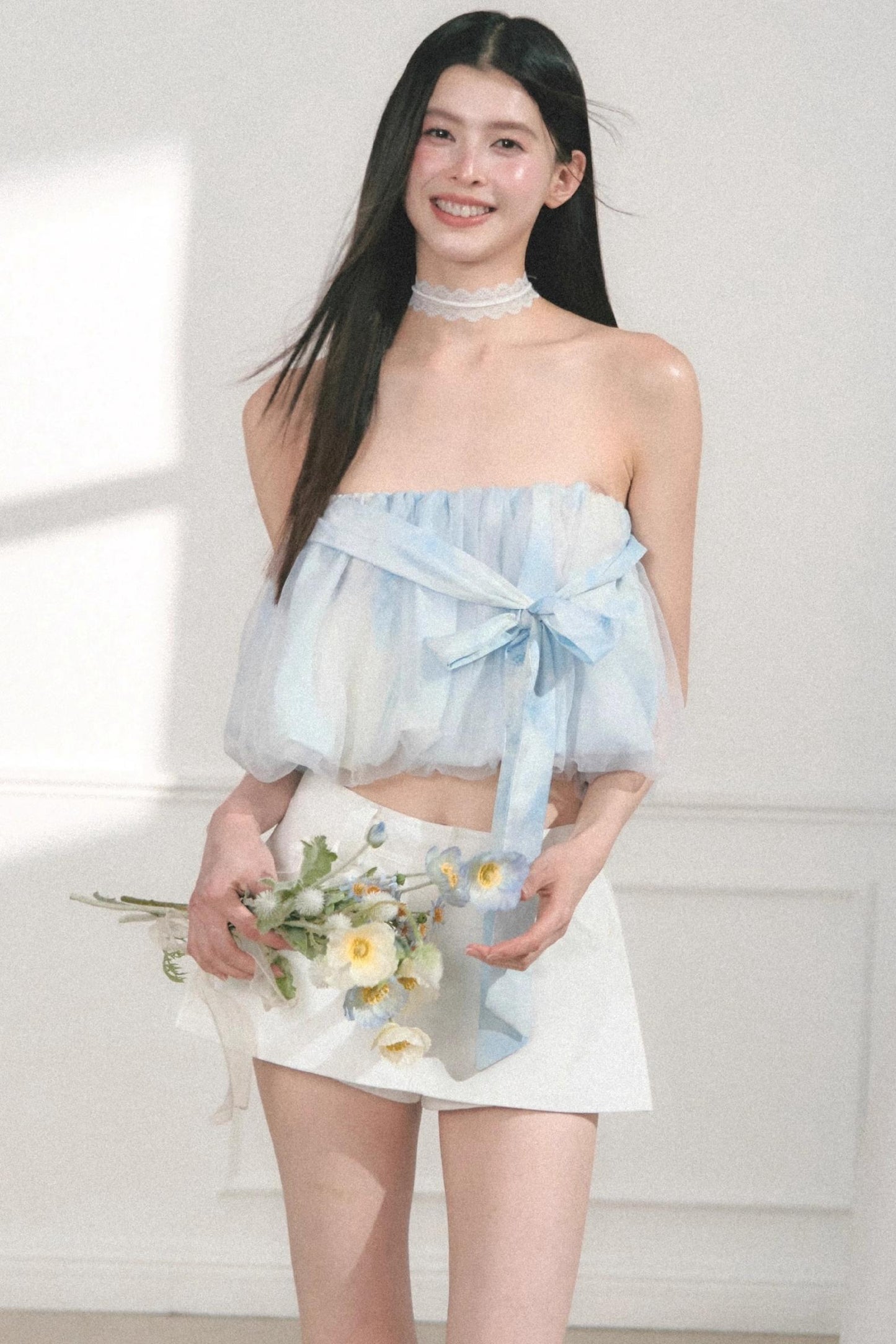 Sea Salt Jasmine Bustier Skirt