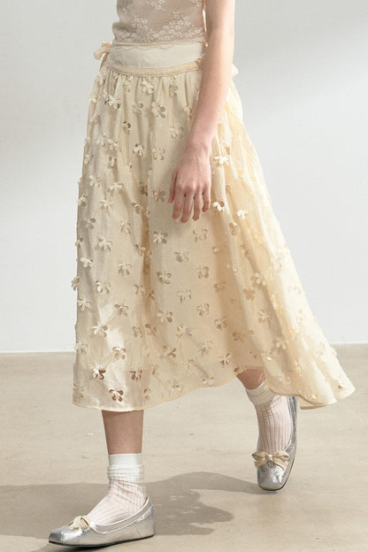 Romantic Floral Skirt