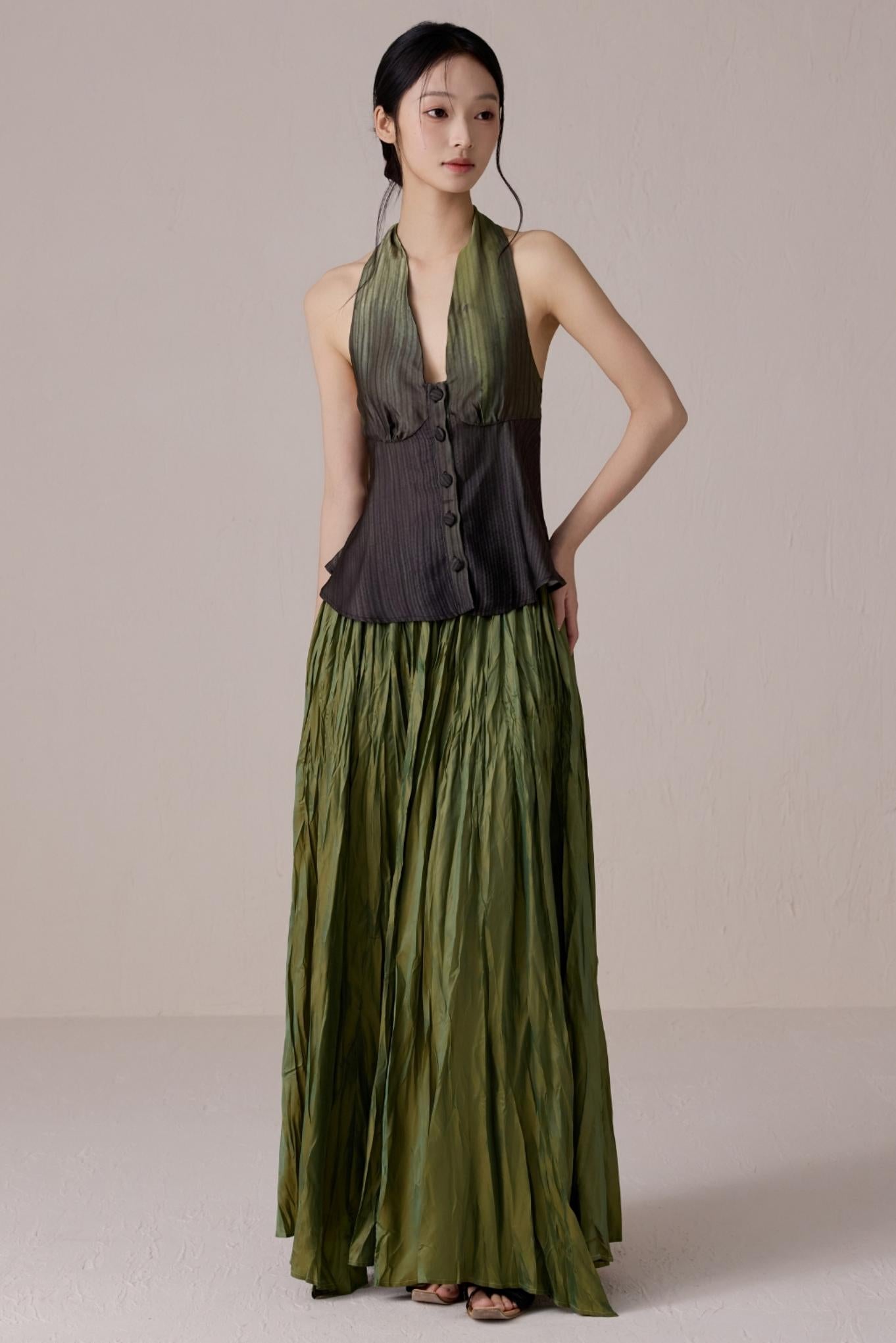 Summer Gradient Sleeveless Top