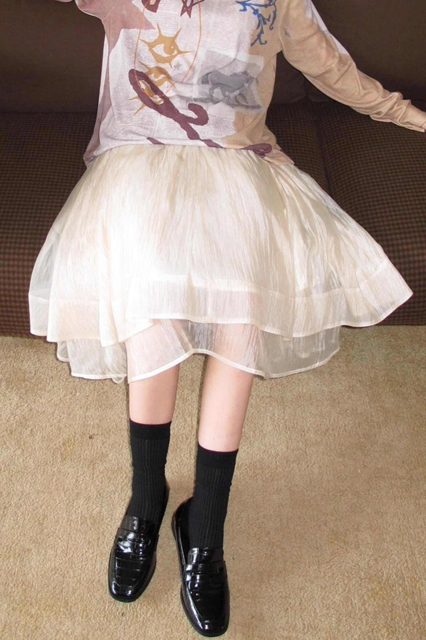 Moonlight Gauze Skirt