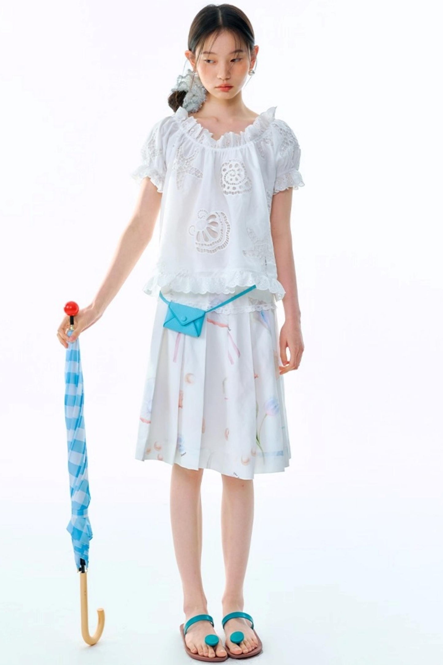 Starfish Pleated Skirt Set-Up