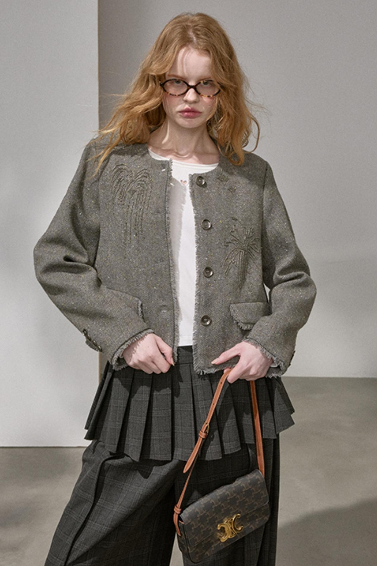 Bead-Embroidered Fireworks Jacket